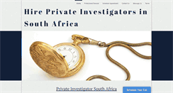 Desktop Screenshot of investigator-concierge.com